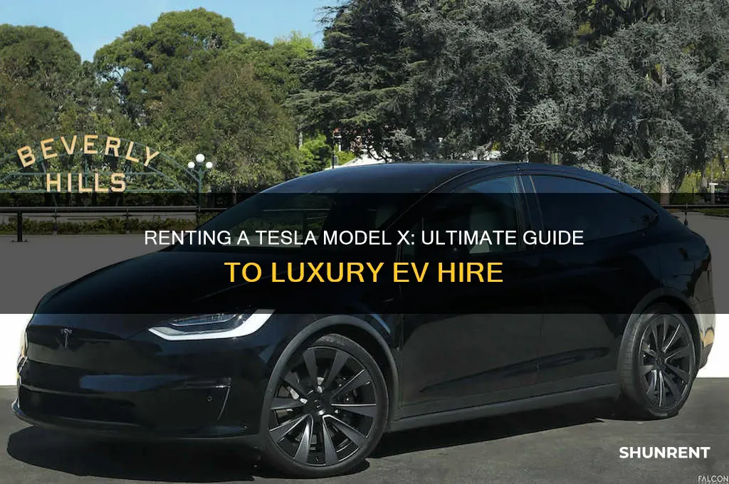 how to rent a tesla model x