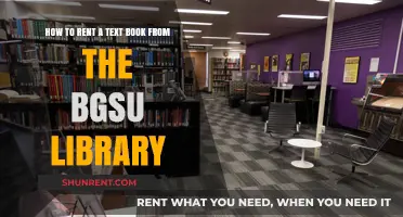 Renting Textbooks Made Easy: A BGSU Library Guide