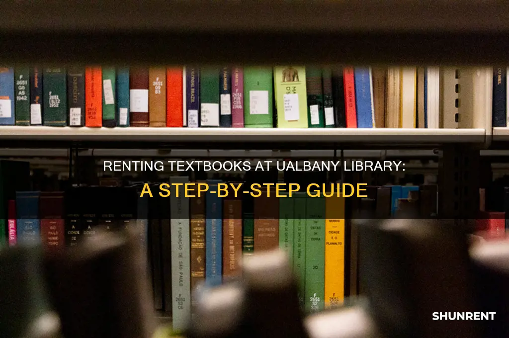 how to rent a textbook from the library ualbany