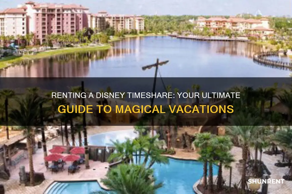 how to rent a timeshare in disney