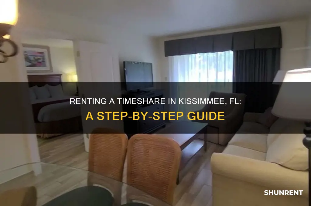how to rent a timeshare in kissimmee fl