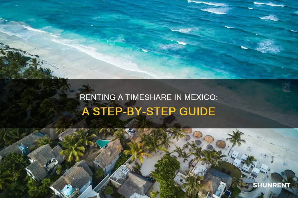 how to rent a timeshare in mexico