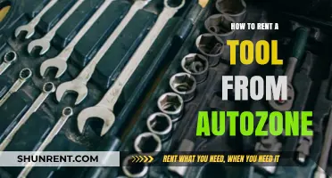 Renting Tools from AutoZone: A Step-by-Step Guide for DIYers