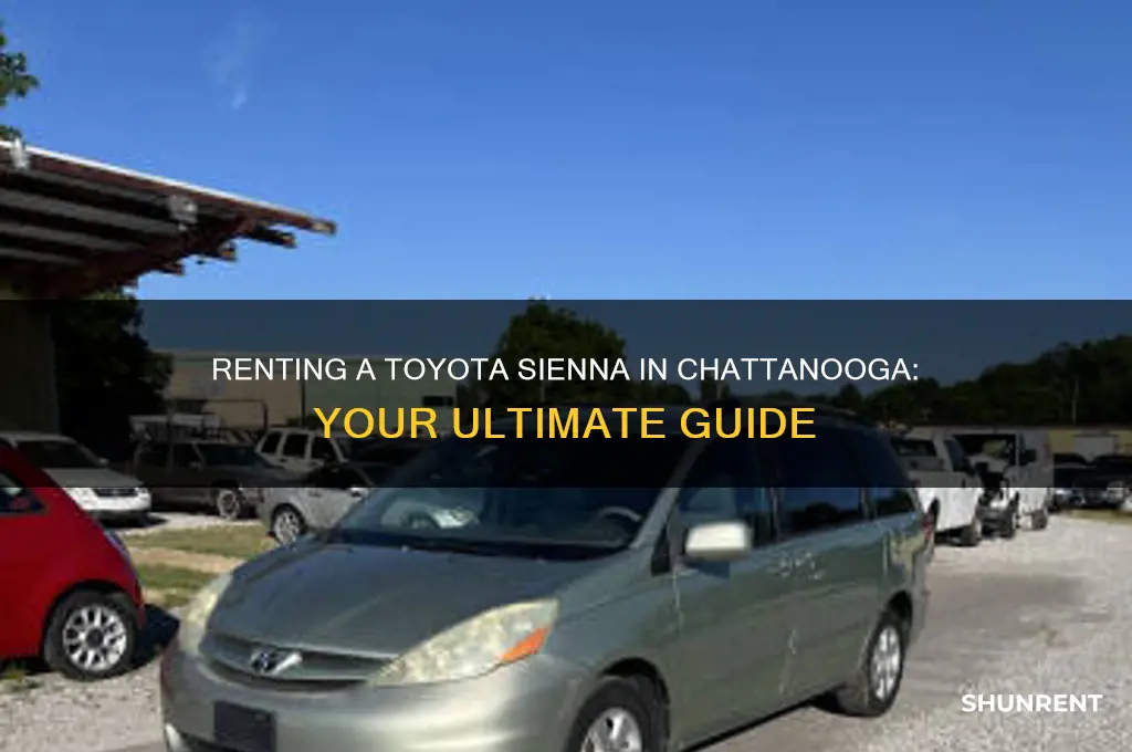 how to rent a toyota sienna in chattanooga tn