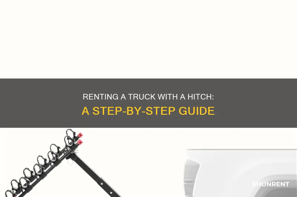 how to rent a truck with a hitch