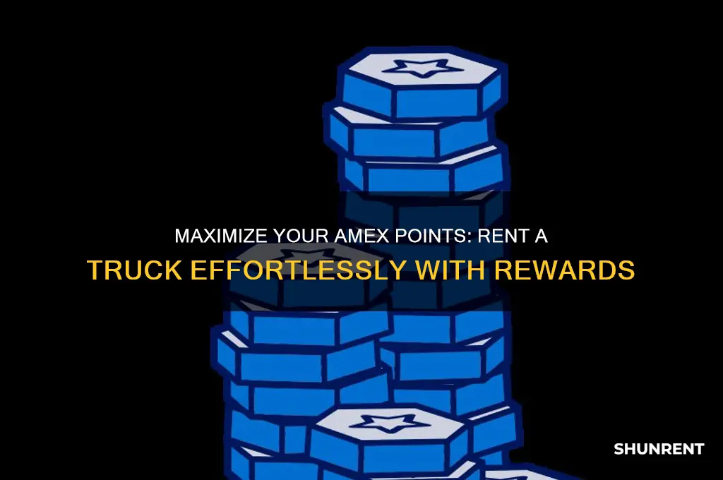 how to rent a truck with amex points