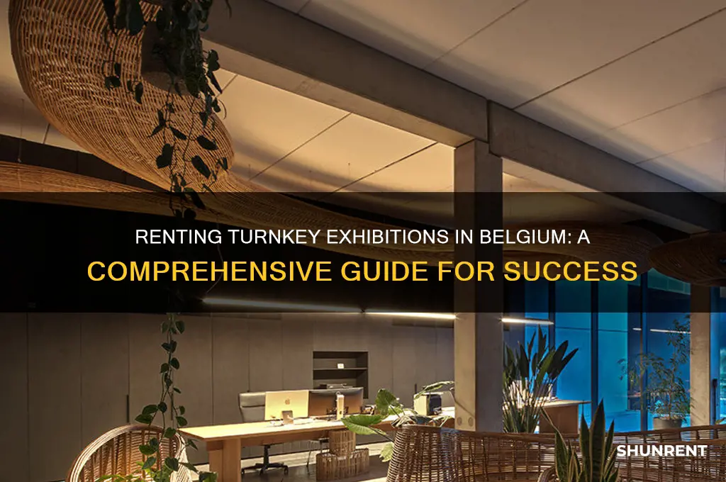 how to rent a turnkey exhibition in belgium