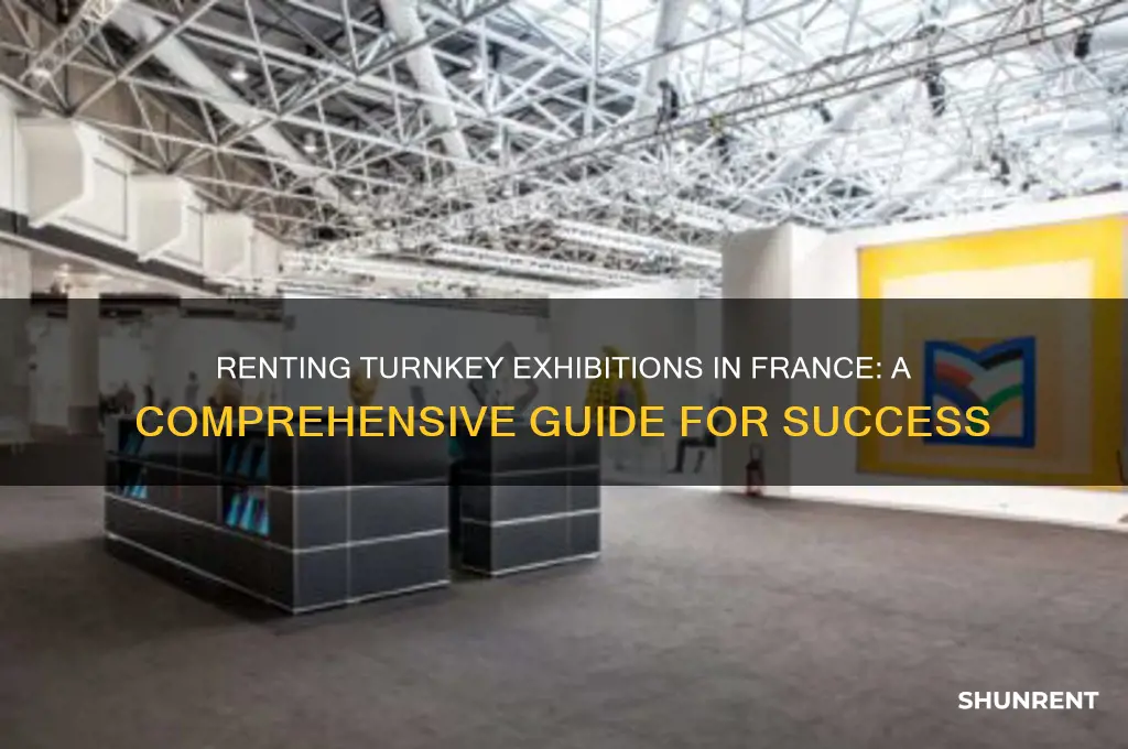 how to rent a turnkey exhibition in france