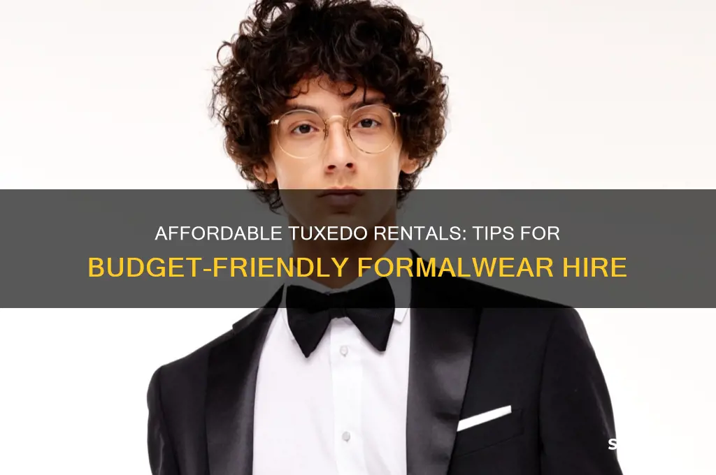 how to rent a tux for cheap