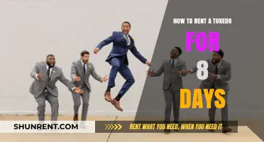 Renting a Tuxedo: 8-Day Guide for a Perfect Fit and Style