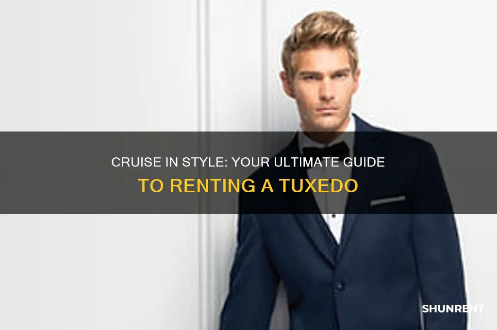 how to rent a tuxedo for a cruise