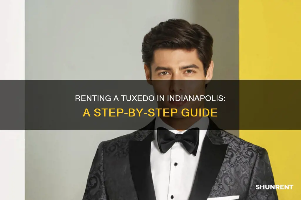 how to rent a tuxedo in indianapolis
