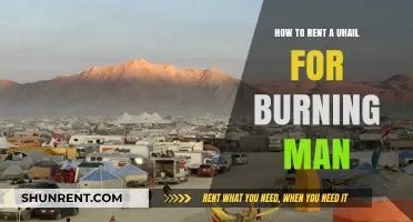 Renting a U-Haul for Burning Man: Tips and Tricks