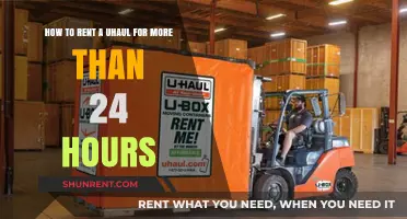 Extending Your U-Haul Rental: Tips for Longer Than 24-Hour Use