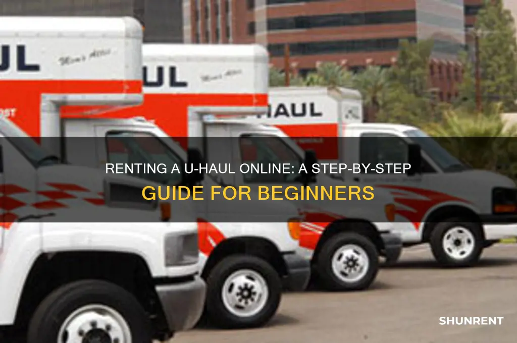how to rent a uhaul on line