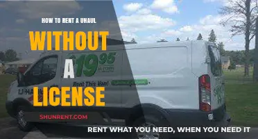 Renting a U-Haul Without a License: Tips and Alternatives