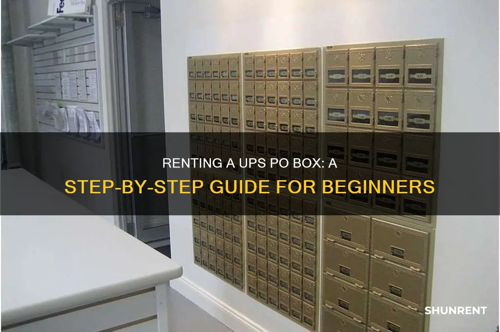 how to rent a ups po box