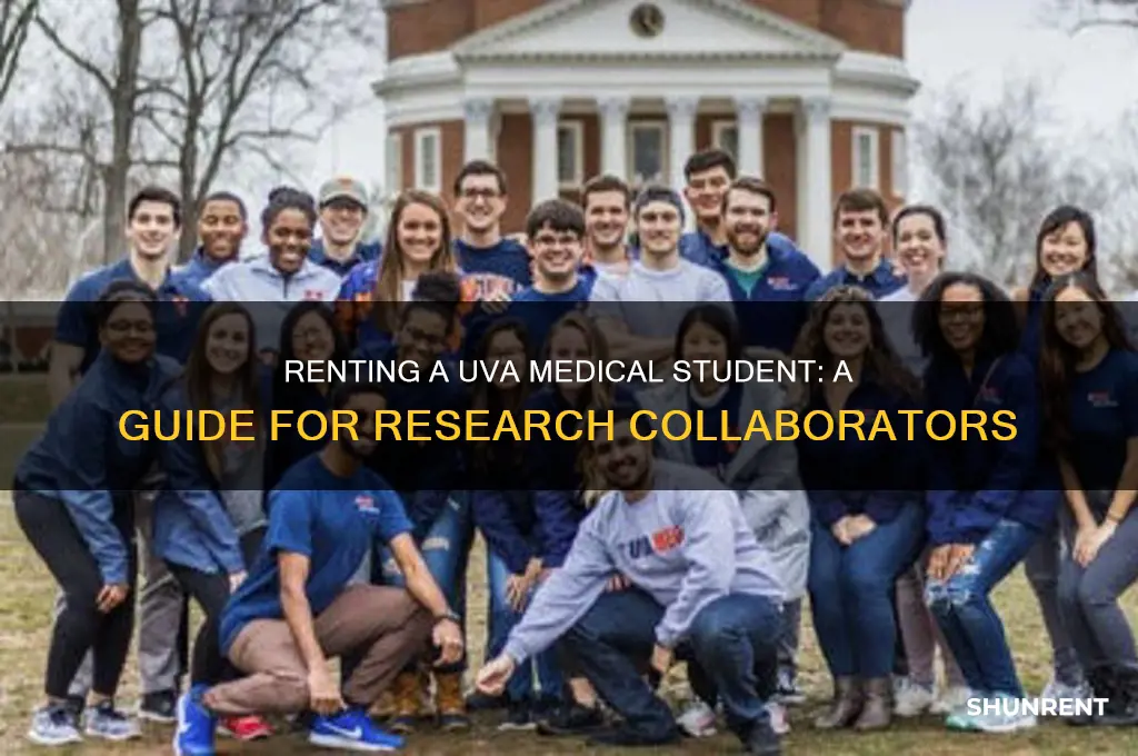 how to rent a uva medical student