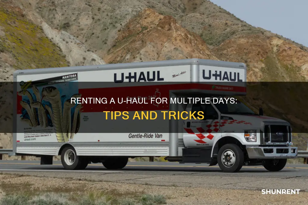 how to rent a uyahul for multiple days