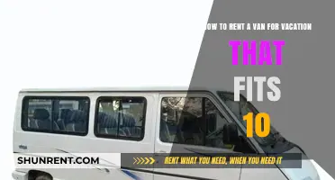 Renting a 10-Seater Van for Your Perfect Vacation: A Guide