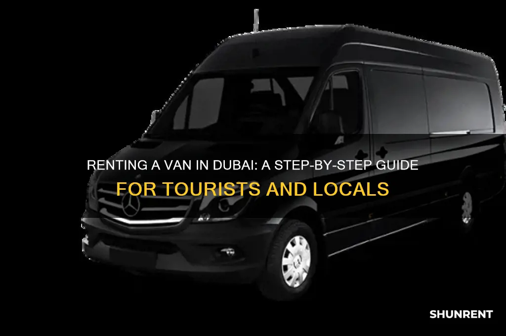 how to rent a van in dubai