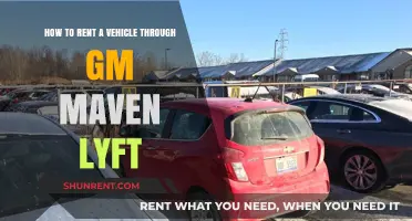 Renting Made Easy: A Guide to GM Maven Lyft Vehicle Rentals