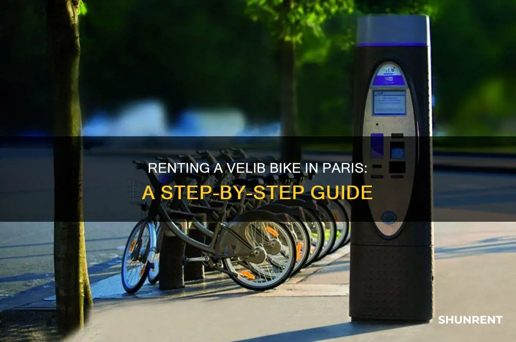 how to rent a velib bike in paris