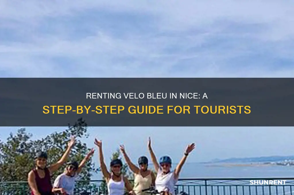 how to rent a velo bleu in nice