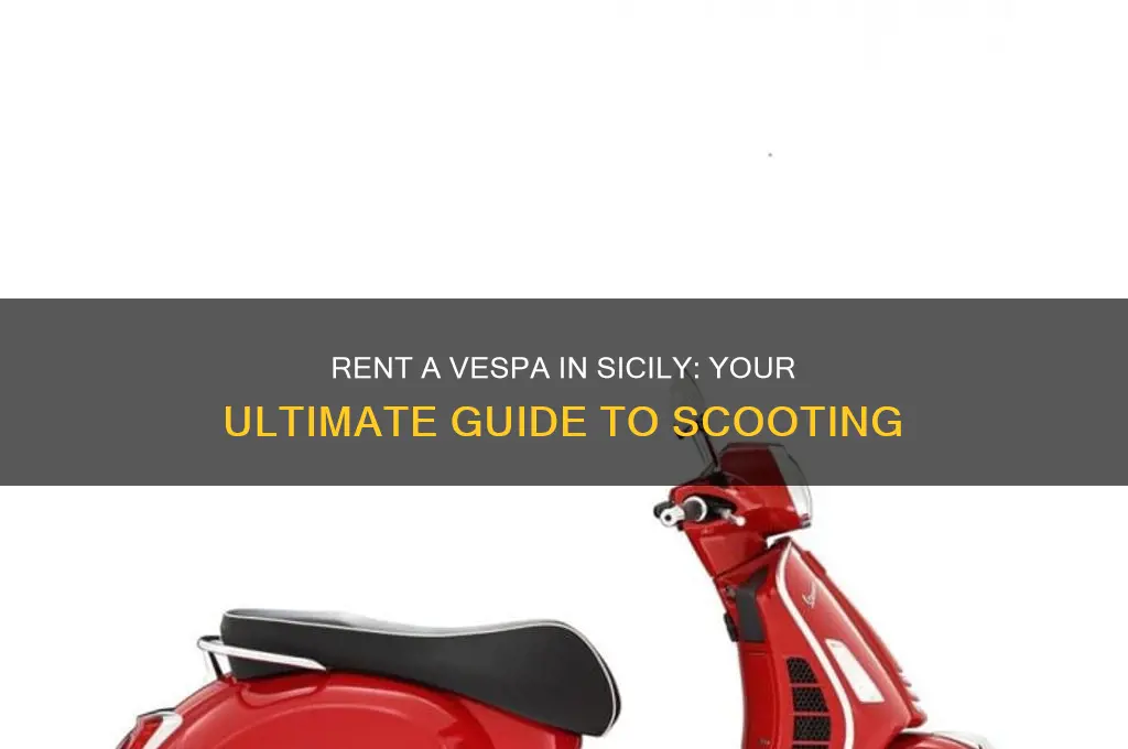 how to rent a vespa in sicily