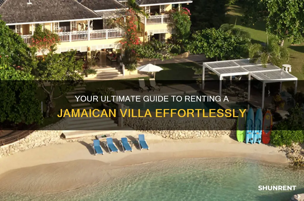 how to rent a villa in jamaica
