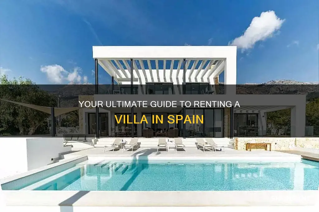 how to rent a villa in spain