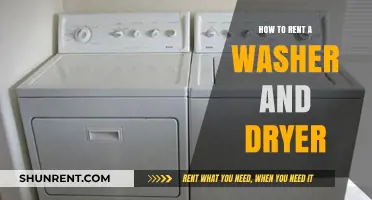 Renting Made Easy: Your Guide to Leasing Washer and Dryer Sets