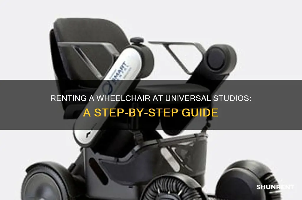 how to rent a wheelchair at universal studios