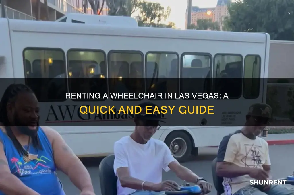how to rent a wheelchair in las vegas
