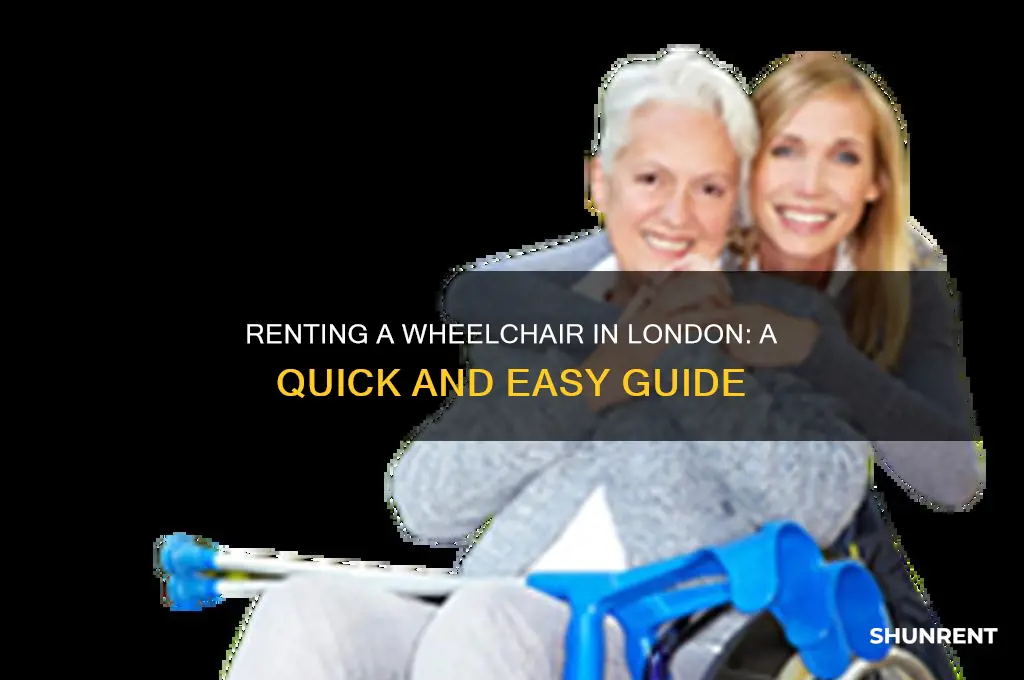 how to rent a wheelchair in london