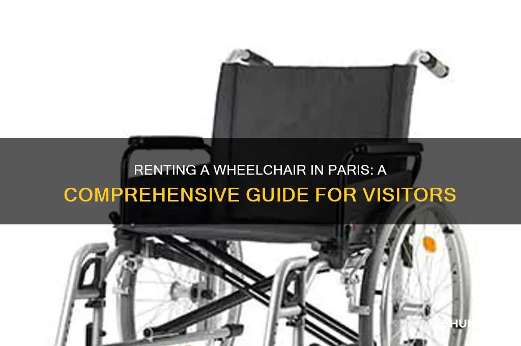 how to rent a wheelchair in paris