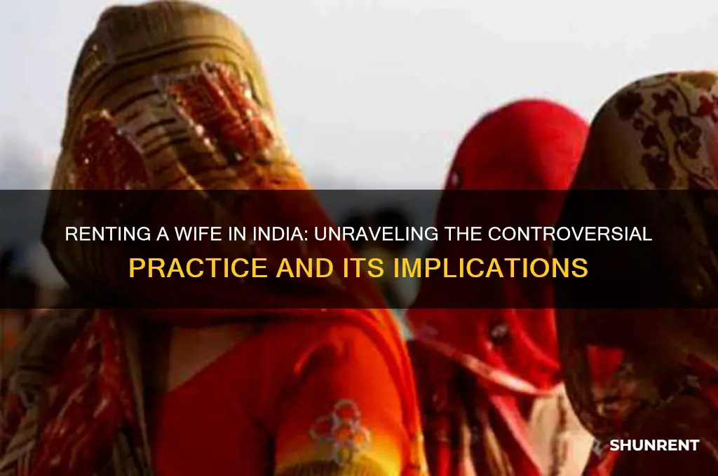 how to rent a wife in india