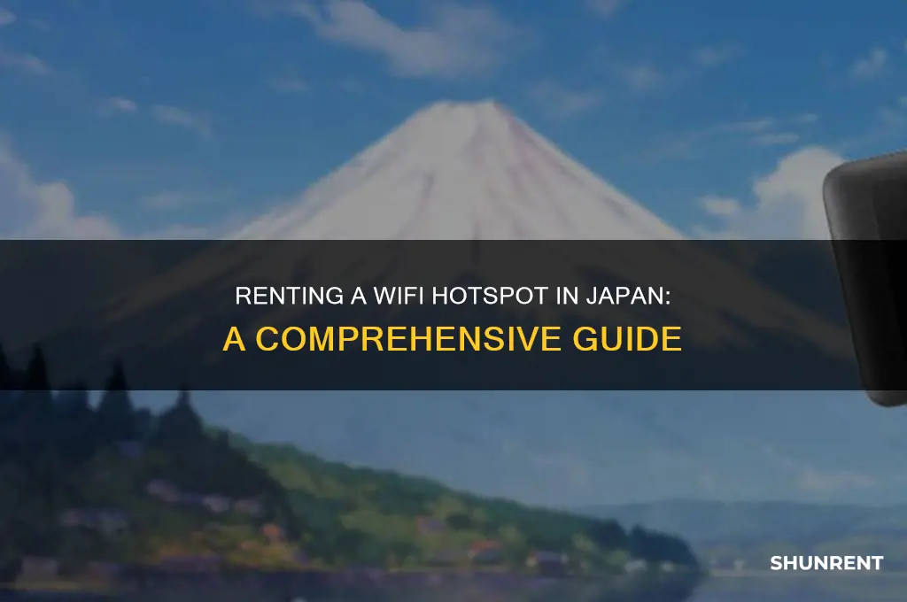 how to rent a wifi hotspot in japan