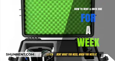 Renting an Xbox One: A Week-Long Gaming Adventure Guide