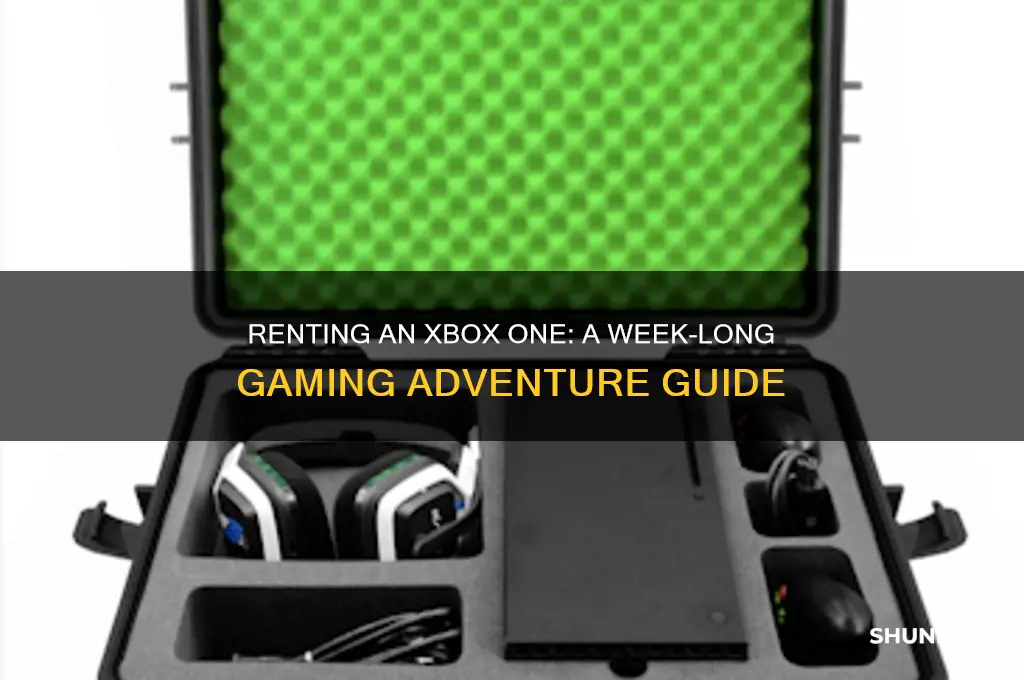 how to rent a xbox one for a week