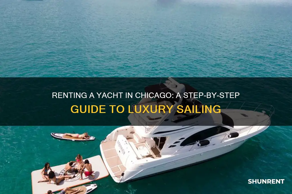 how to rent a yacht chicago illinois