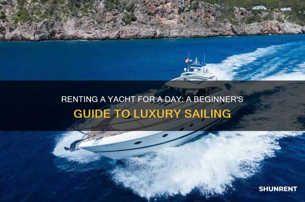 how to rent a yacht for a day