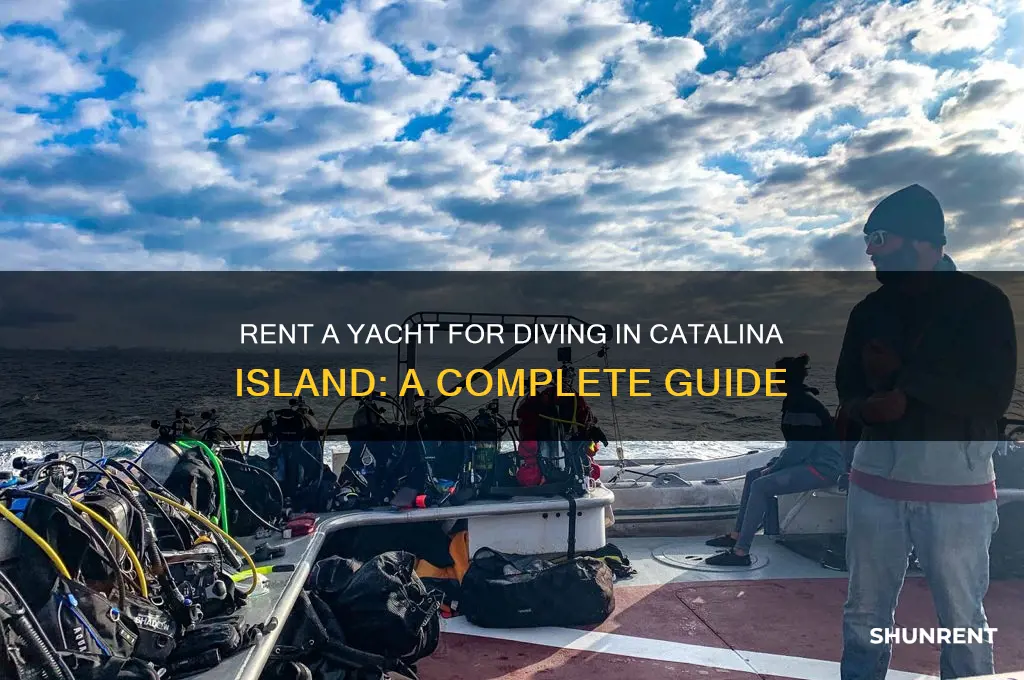 how to rent a yacht fordiving in catalina island