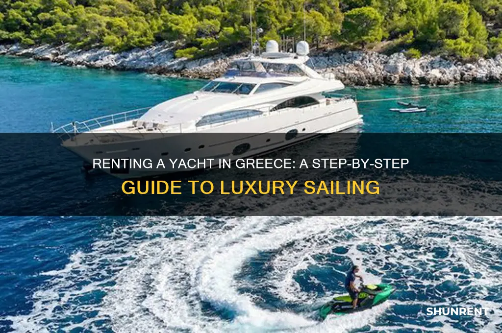 how to rent a yacht in greece