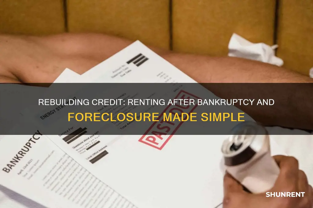 how to rent after bankruptcy and foreclosure