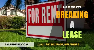 Renting Again: Rebuilding Trust After Breaking a Lease Agreement