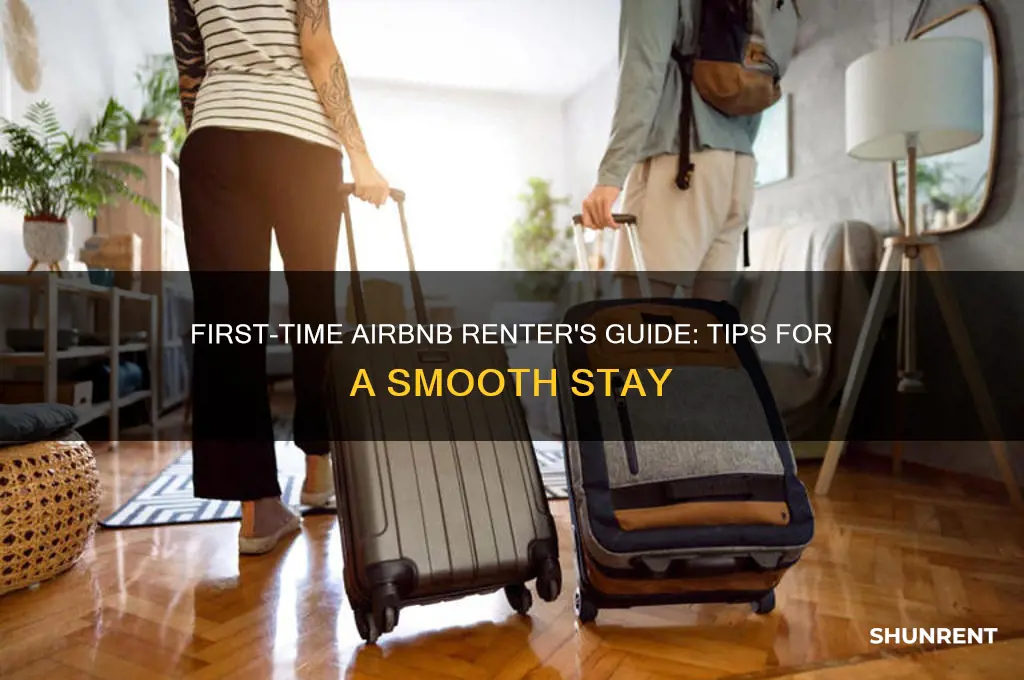 how to rent air b and b first time