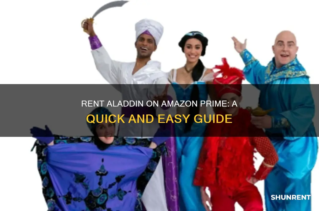 how to rent aladdin on amazon prime