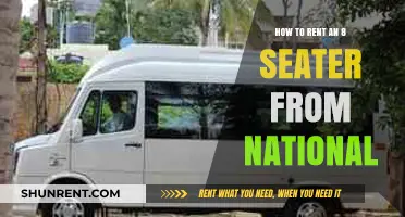 Renting an 8-Seater from National: A Step-by-Step Guide