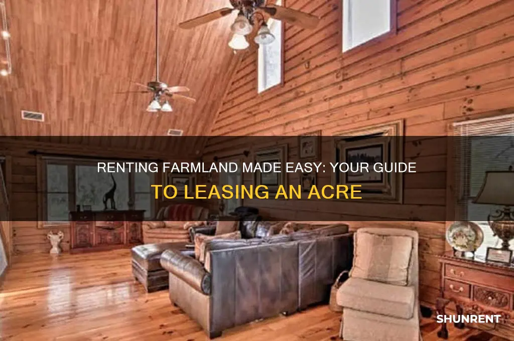 how to rent an acre of farmland